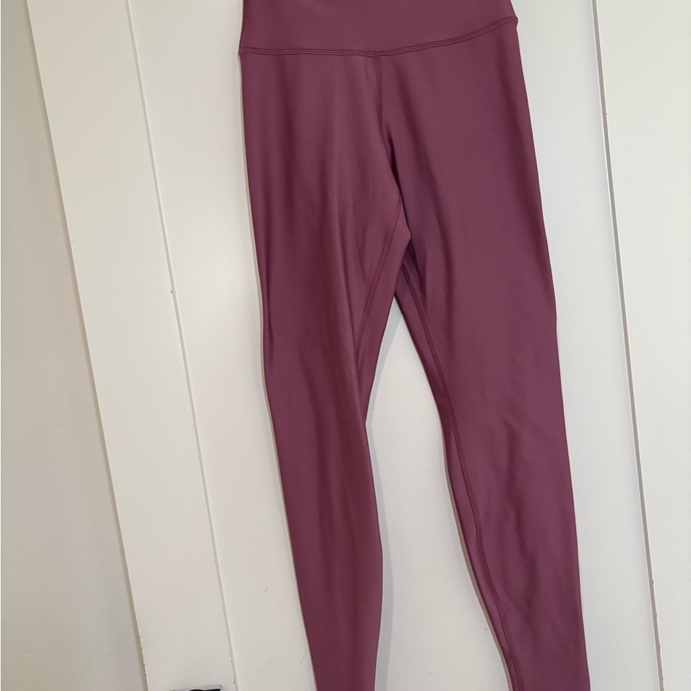 ALO Yoga Winter-Warm Airlift Leggings in Smoky Quartz Size small